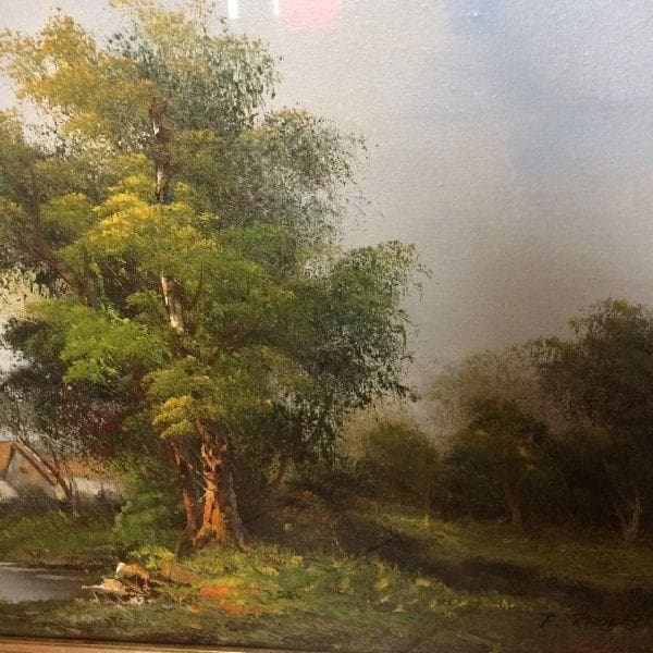 TAD様専用 F.RHODES作*肉筆 油彩画*直筆サイン入*美術風景画 - メルカリ