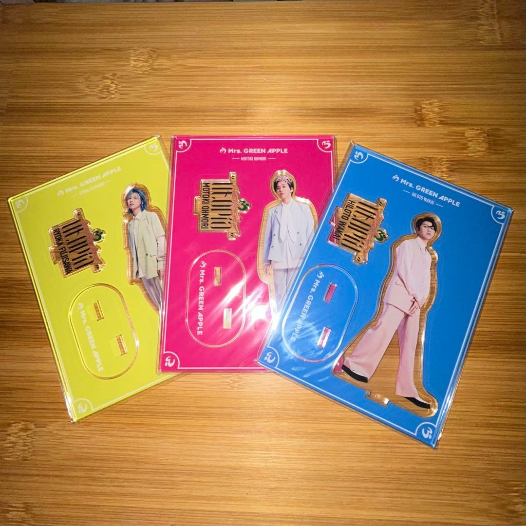 Mrs. GREEN APPLE Utopiaアクリルスタンド Mrs. GREEN APPLE Utopia アクリルスタンド セット