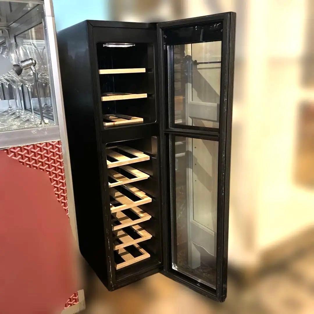 ワインセラー 5段 ガラス扉 LED照明 型番BWC-018P