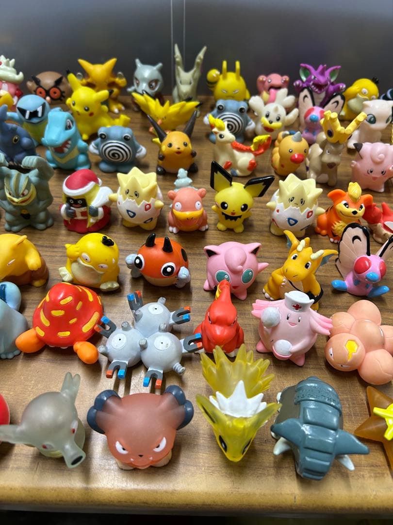 希少】ポケモンキッズ初代 指人形 まとめ売り クリア レア 86体