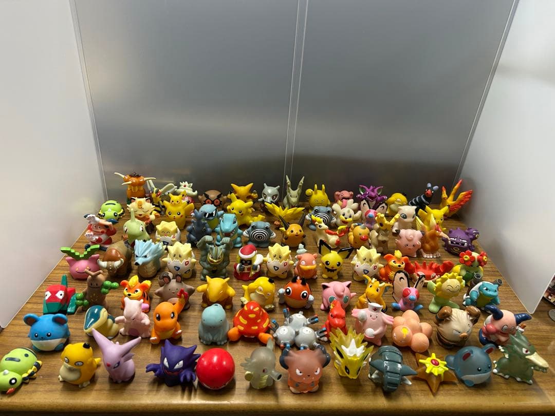 希少】ポケモンキッズ初代 指人形 まとめ売り クリア レア 86体