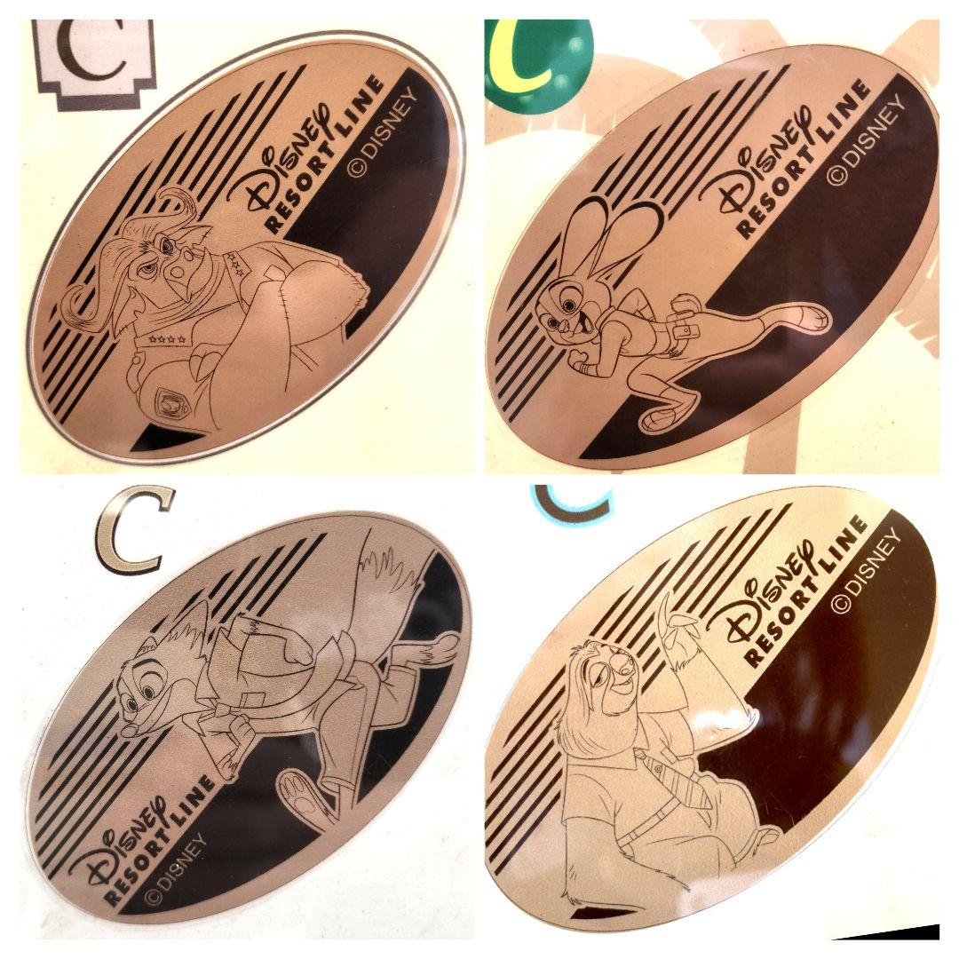 ディズニースーベニアメダル ズートピア リゾラ ジュディ ニック