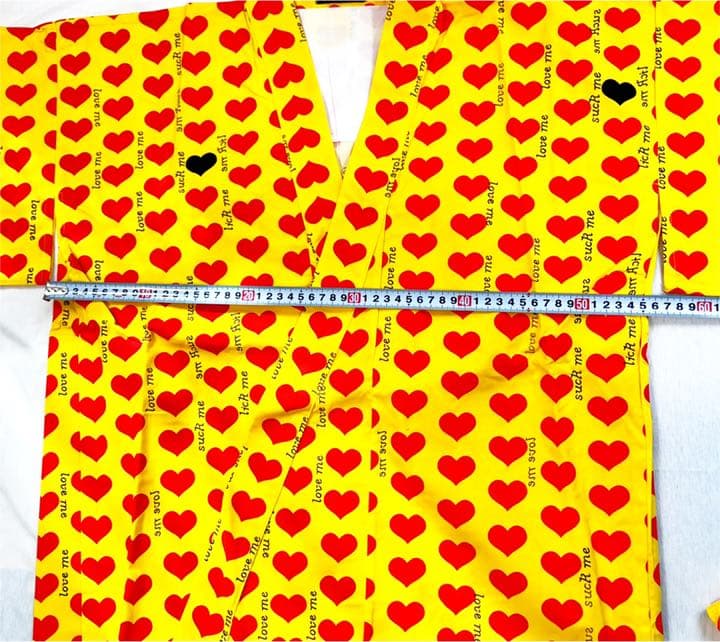 hide lemoned レモネードイエローハート浴衣レア