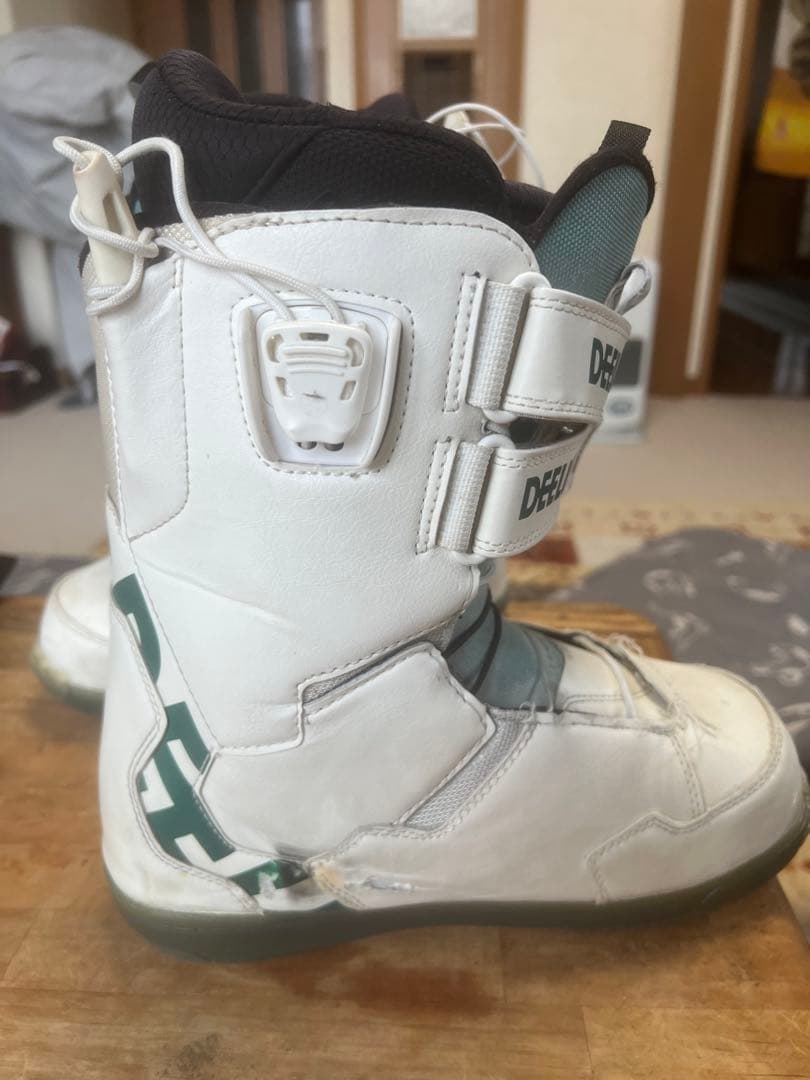 DEELUXE TEAM ID LTD ホワイト/グリーン 25.5cm