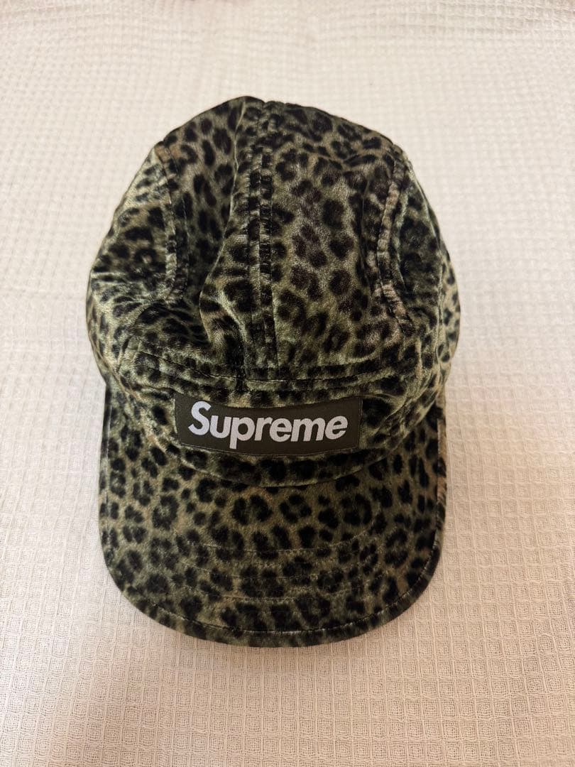 Supreme ヒョウ柄キャップ
