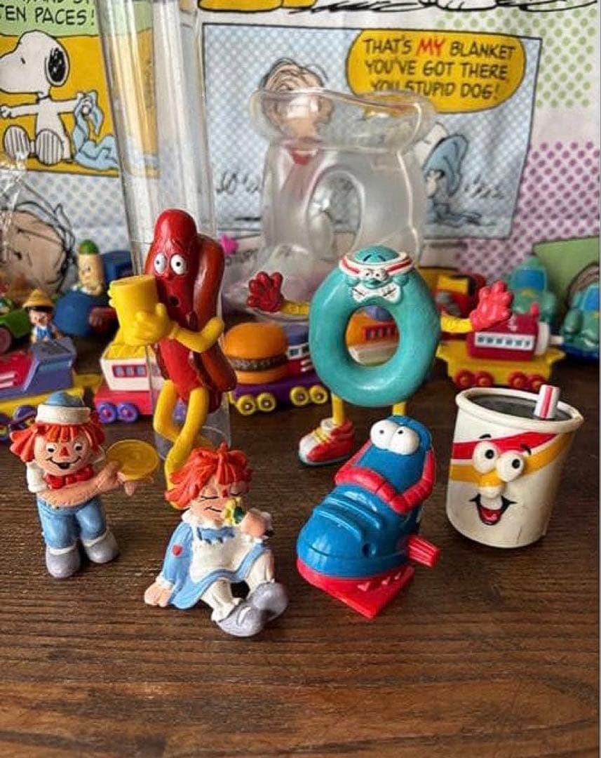 ミールトイ バーガーキング その他フィギュア まとめ売り6個(バラ売り