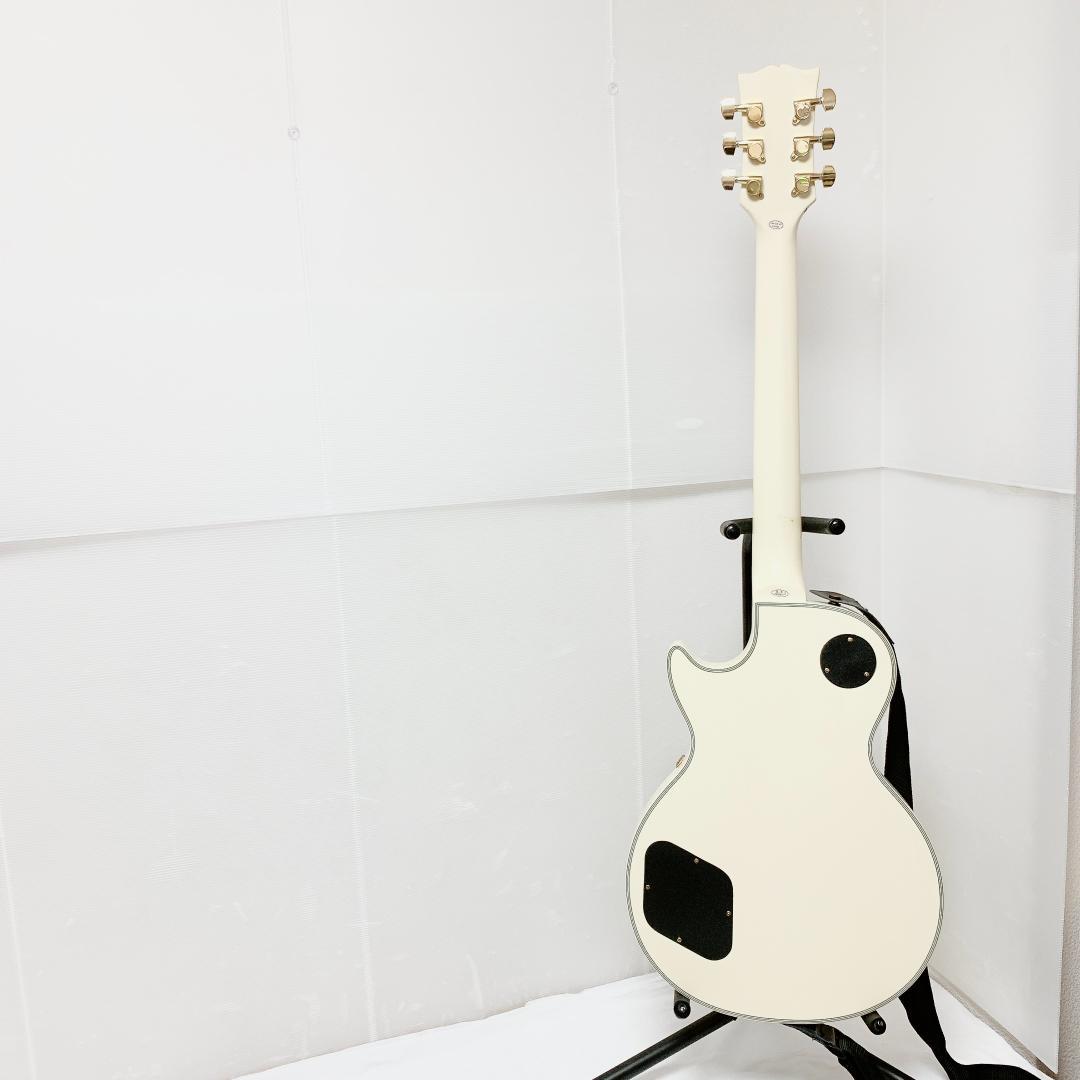 美品 Photogenic フォトジェニック レスポールカスタム 白 ホワイト