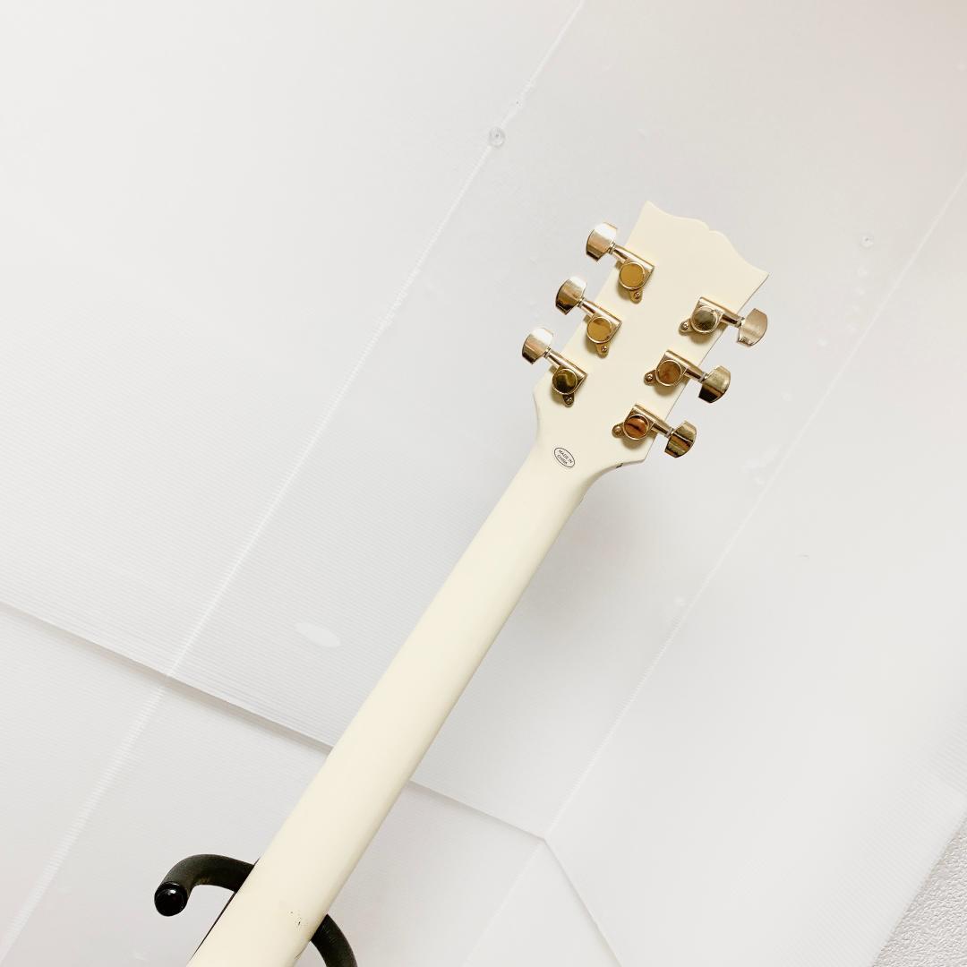 美品 Photogenic フォトジェニック レスポールカスタム 白 ホワイト