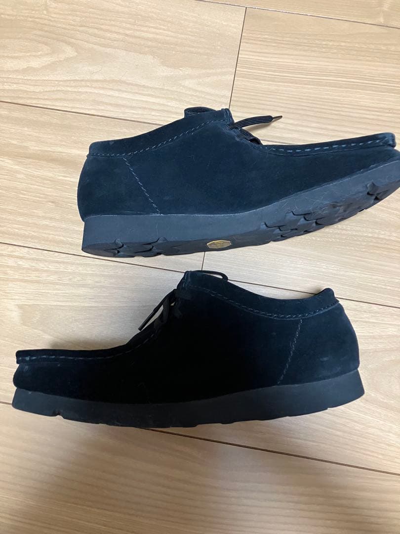 Clarks [クラークス] メンズ ワラビーゴアテックス(ブラックスエード)