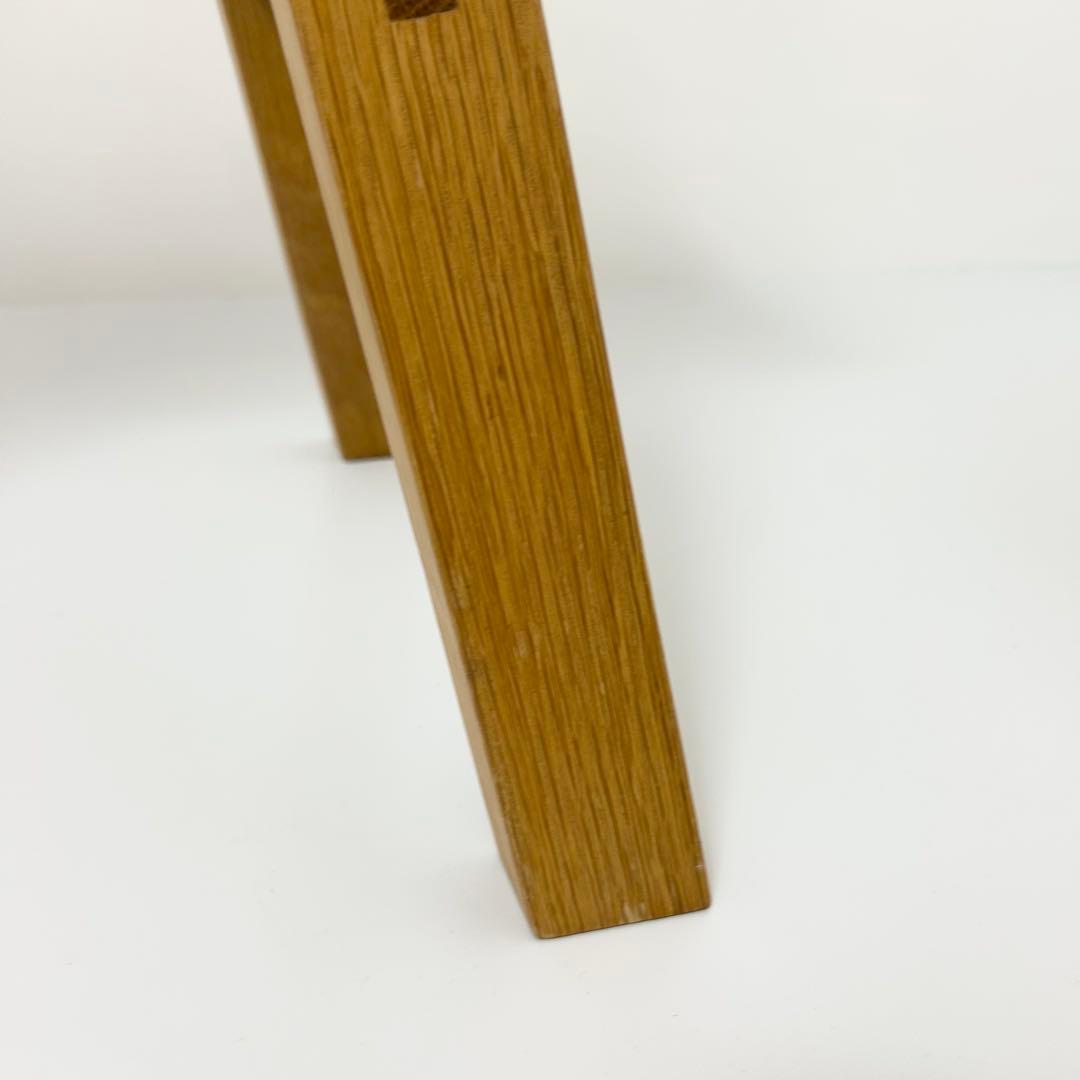 無印良品 MUJI ベンチ オーク材 小 廃盤品 スツール　②
