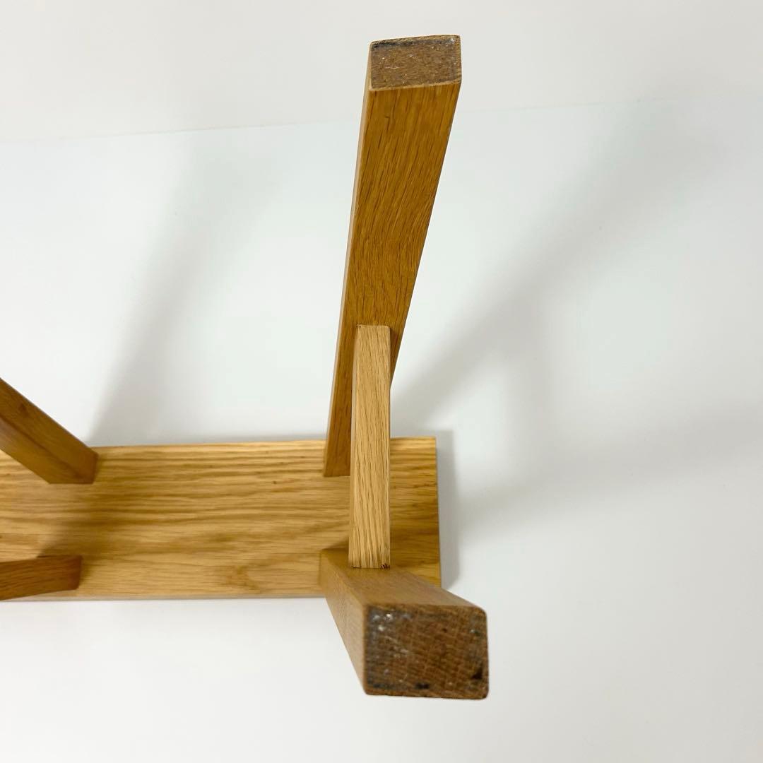 無印良品 MUJI ベンチ オーク材 小 廃盤品 スツール　②