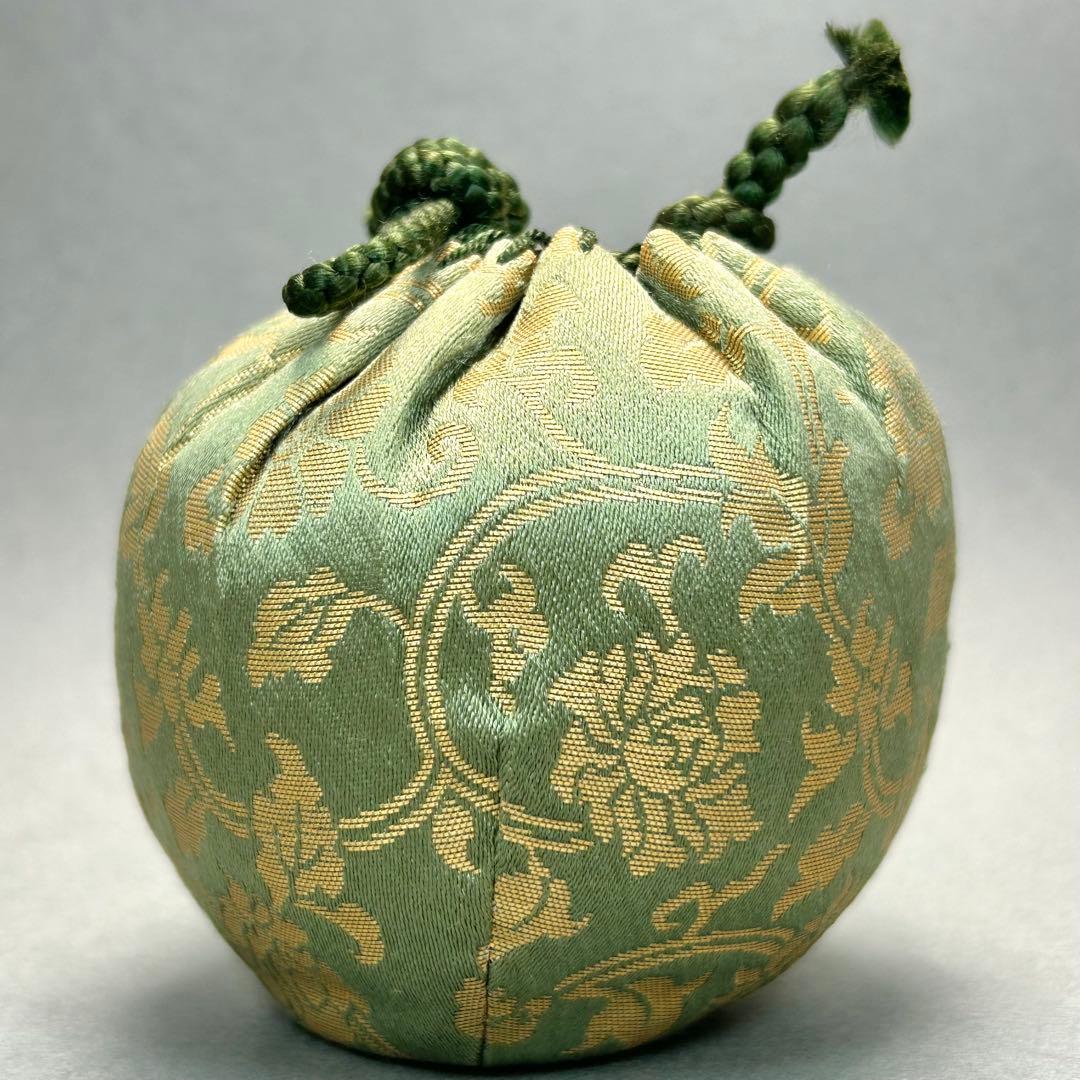 茶入 『亀井楽山 高取焼 文琳茶入』 替え仕覆 お茶道具 茶道 共箱