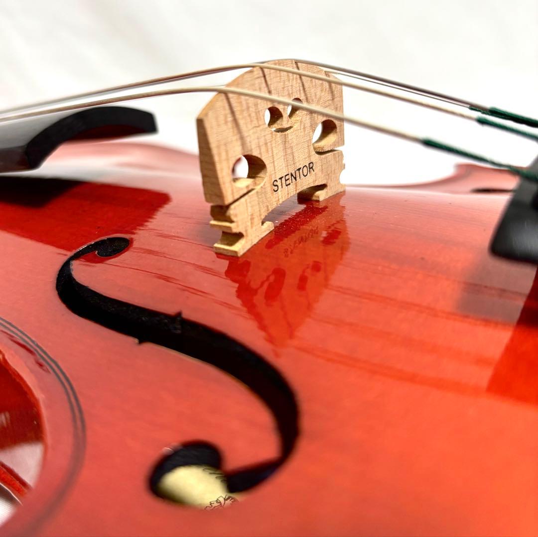 新品弦張替済】STENTOR バイオリン Student Ⅱ 1/2サイズ