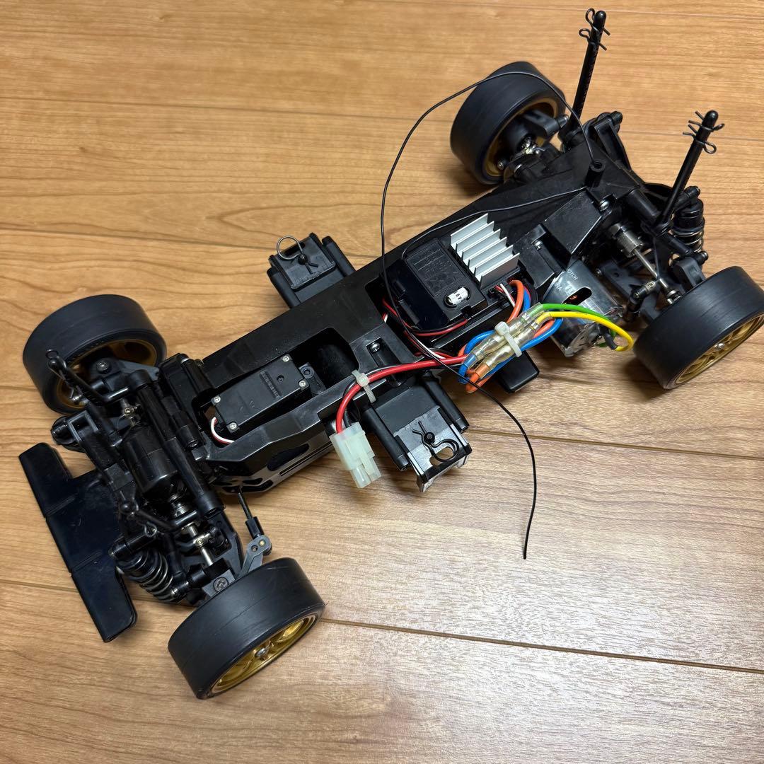 タミヤ　BEAMSインテグラ完成品　CPRユニット　サーボつきラジコンTL-01