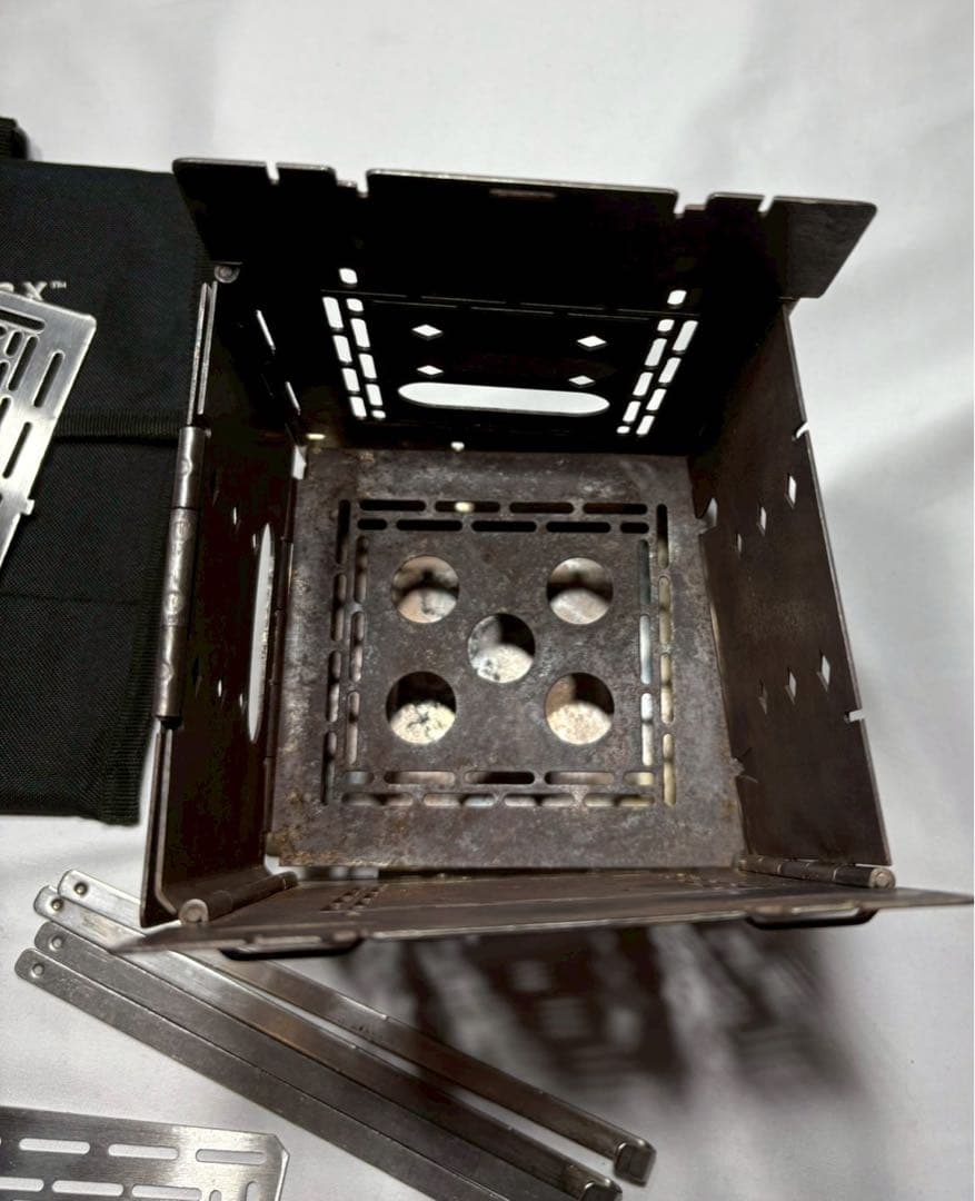 FIREBOX 焚き火台 コンパクトで折りたたみ可能 収納バッグ