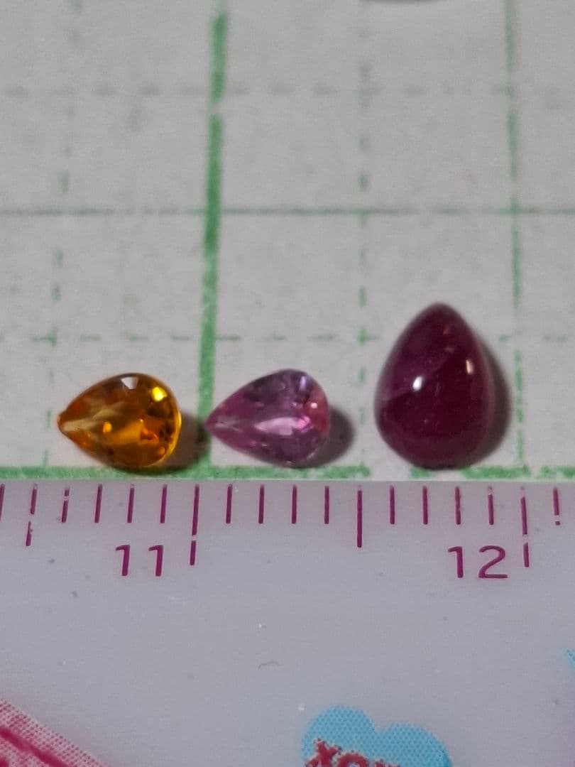 よこよこページ　パライバ　パパラチア　モルガナイト　五大希少石