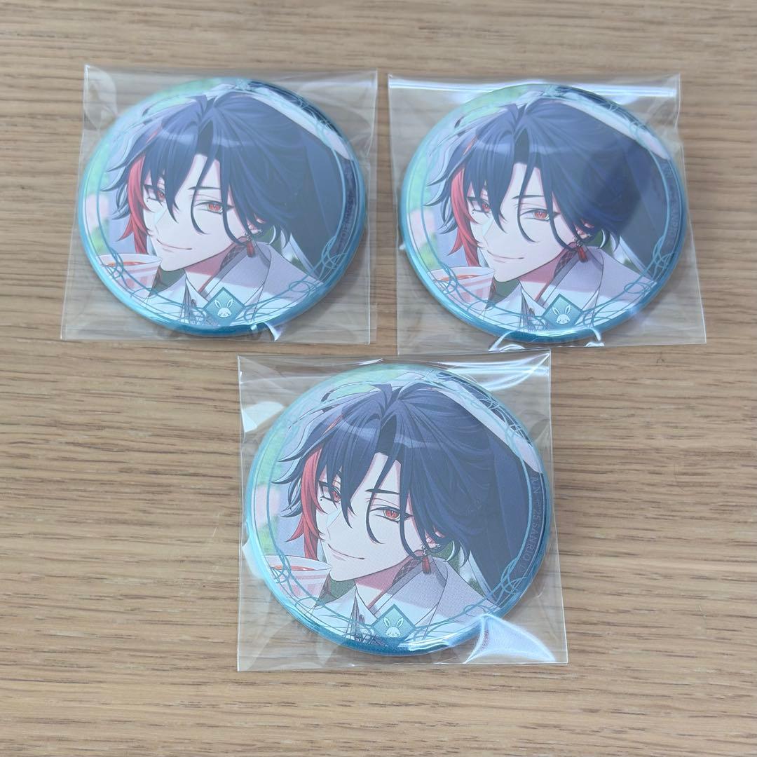 にじさんじ 3SKM サンリオ 缶バッジ 魁星 3個 - メルカリ