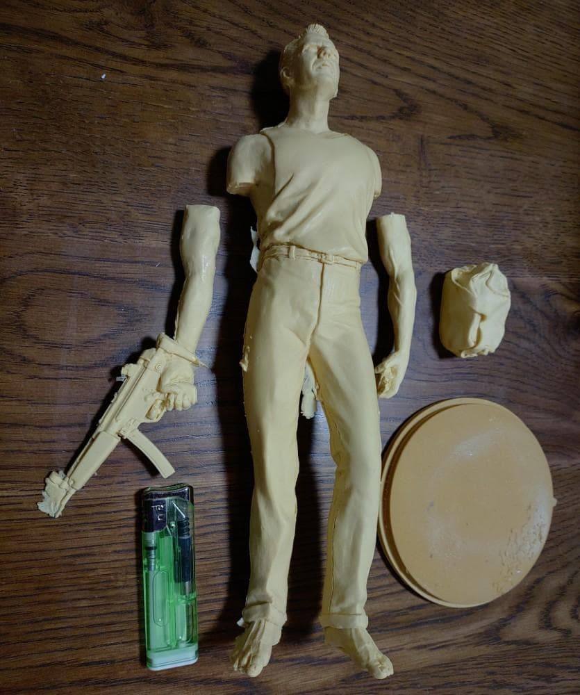 ■ダイ・ハード【ジョン・マクレーン】ブルース・ウィリス絶版ガレージキット未組立て