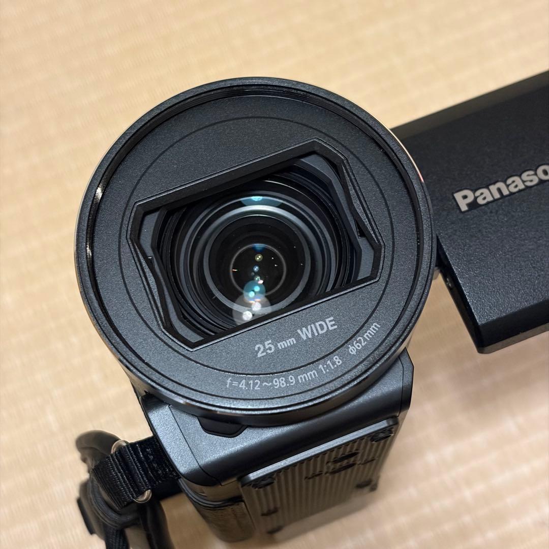 【美品】Panasonic HC-VX3 4Kビデオカメラ　ブラック