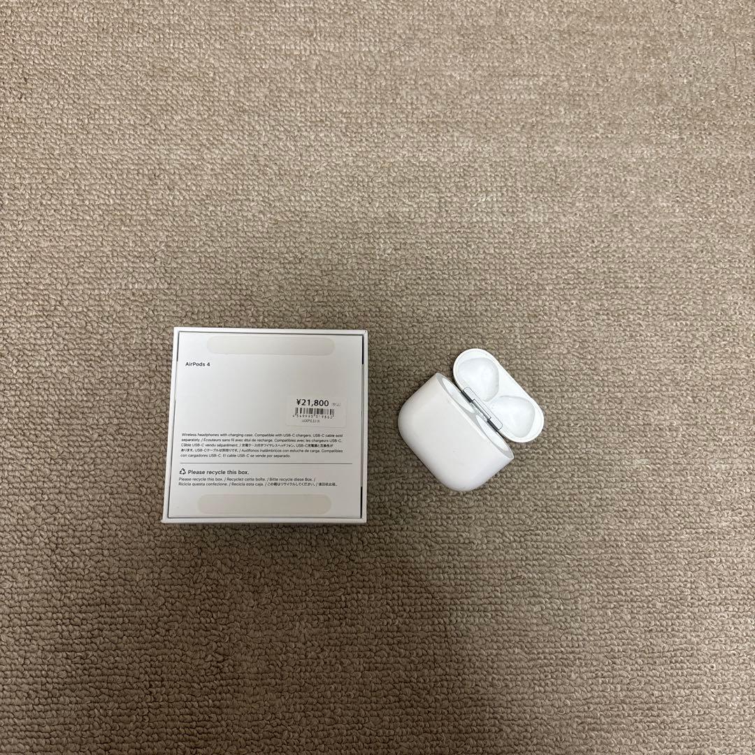 AirPods4 第4世代エアポッズ第四世代ケースのみ(ANC無し) - メルカリ