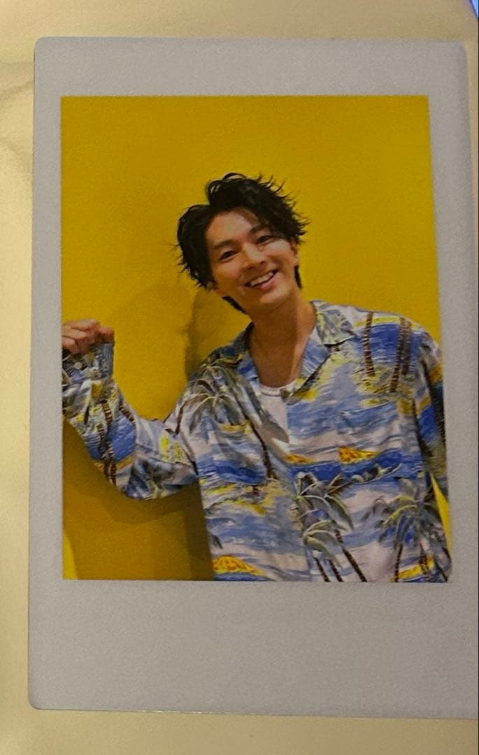 DISH// オリジナルチェキ風カード 群青飛行 愛してるぜベイベー//