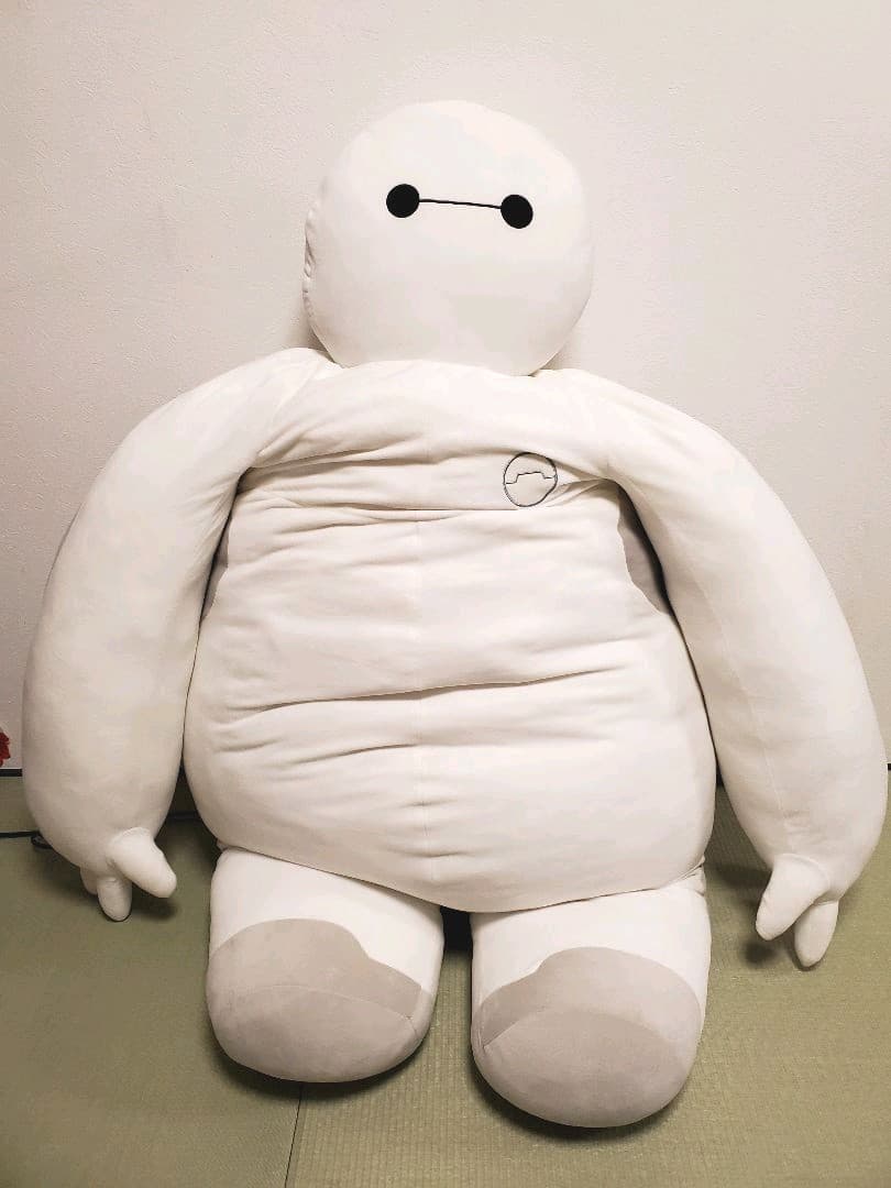 新品未開封】ベイマックス東京ディズニーランド限定140cm巨大ぬいぐるみ