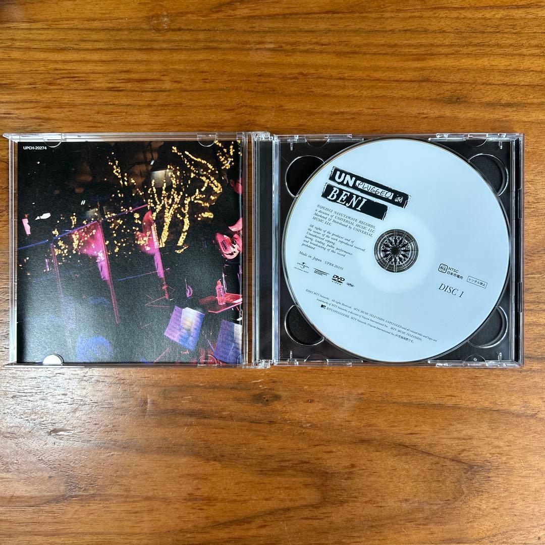BENI MTV UNPLUGGED CD•DVD 帯付き - メルカリ
