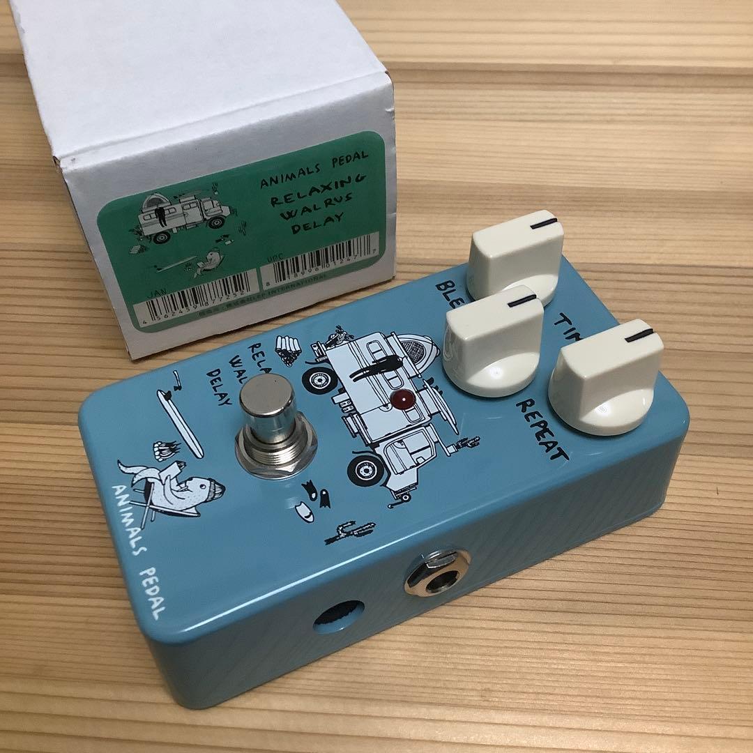 ギター ANIMALS PEDAL RELAXING WALRUS DELAY