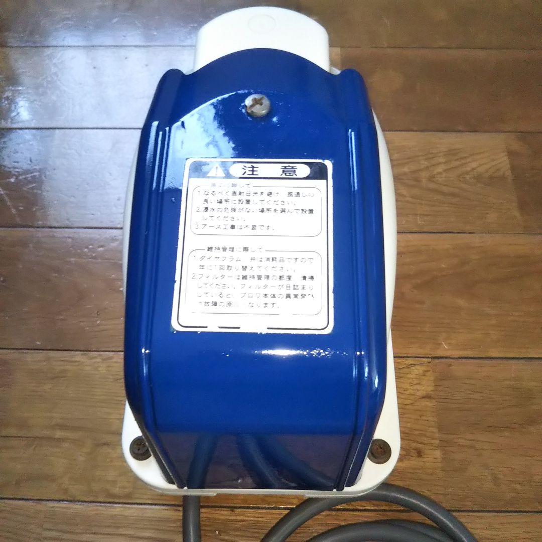 浄化槽 ブロワ エアポンプ テクノ高槻 XP80 動作品 分解洗浄 安永