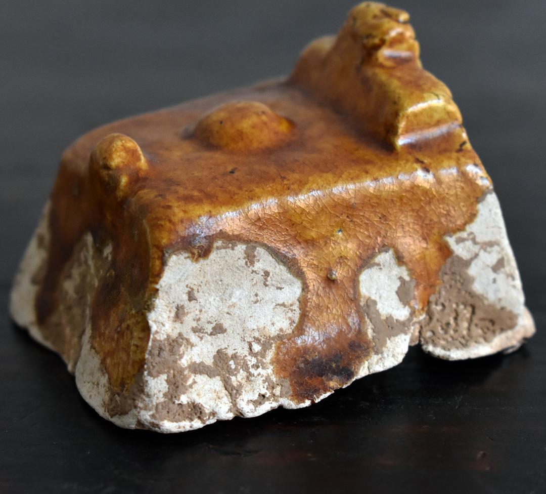 7～9世紀 唐時代 中国 唐三彩 ミニチュア 窯 /出土/古玩/漢/明/元/陶器