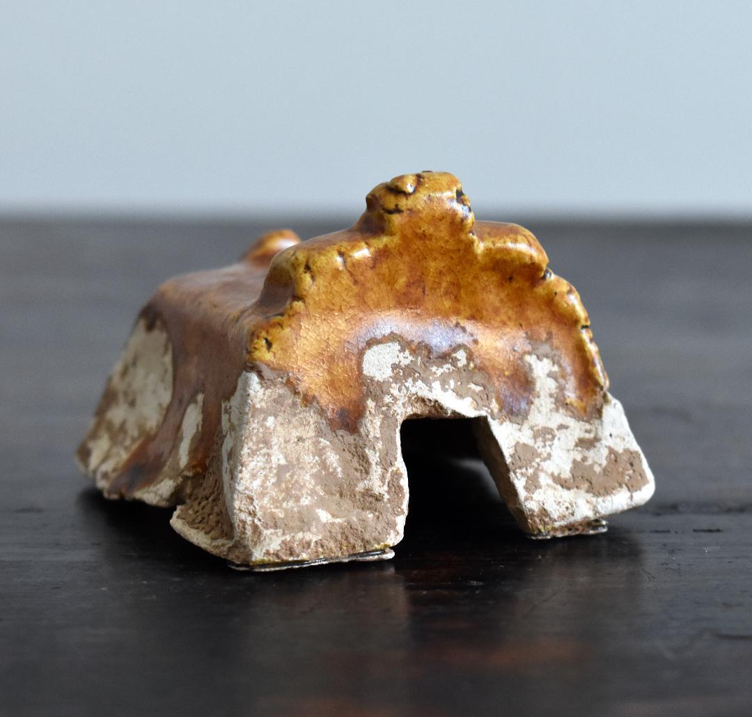 7～9世紀 唐時代 中国 唐三彩 ミニチュア 窯 /出土/古玩/漢/明/元/陶器