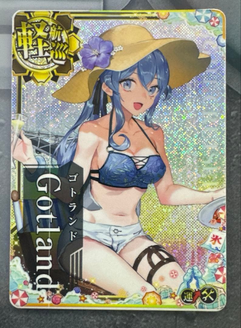 艦これアーケード ジョンストン改ホロ 水着mode 雷アップ 艦これ