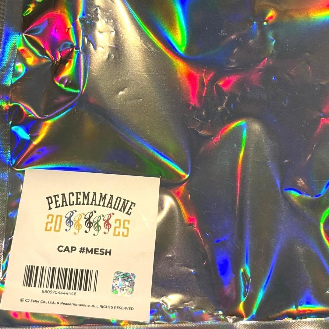【現地完売品】 PEACEMINUSONE MAMA キャップ メッシュ 帽子