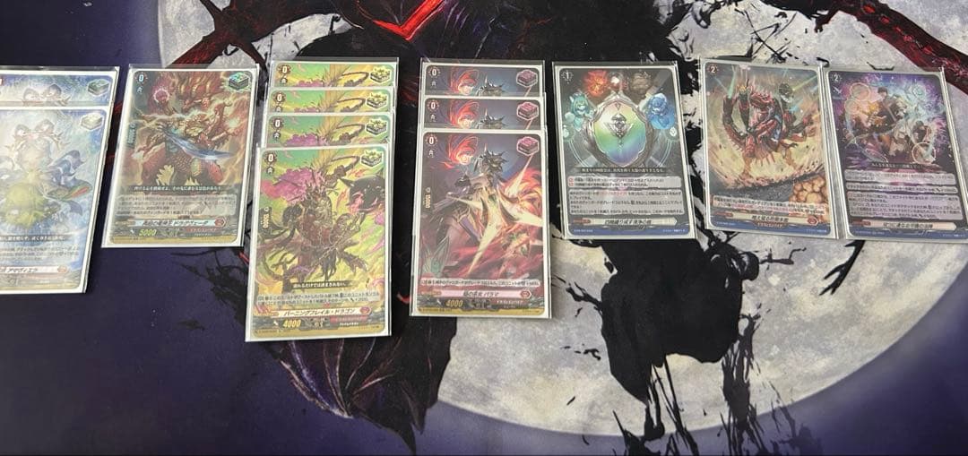 ヴァージルア　デッキ売り　二重スリーブ付き