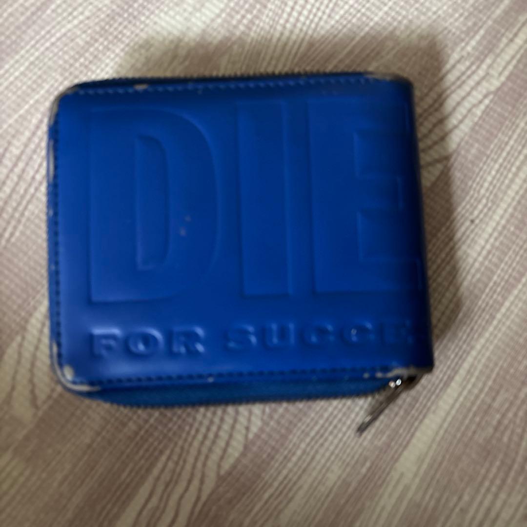 希少 DIESEL ディーゼル デニム ショルダーバッグ 2WAY 二つ折り財布