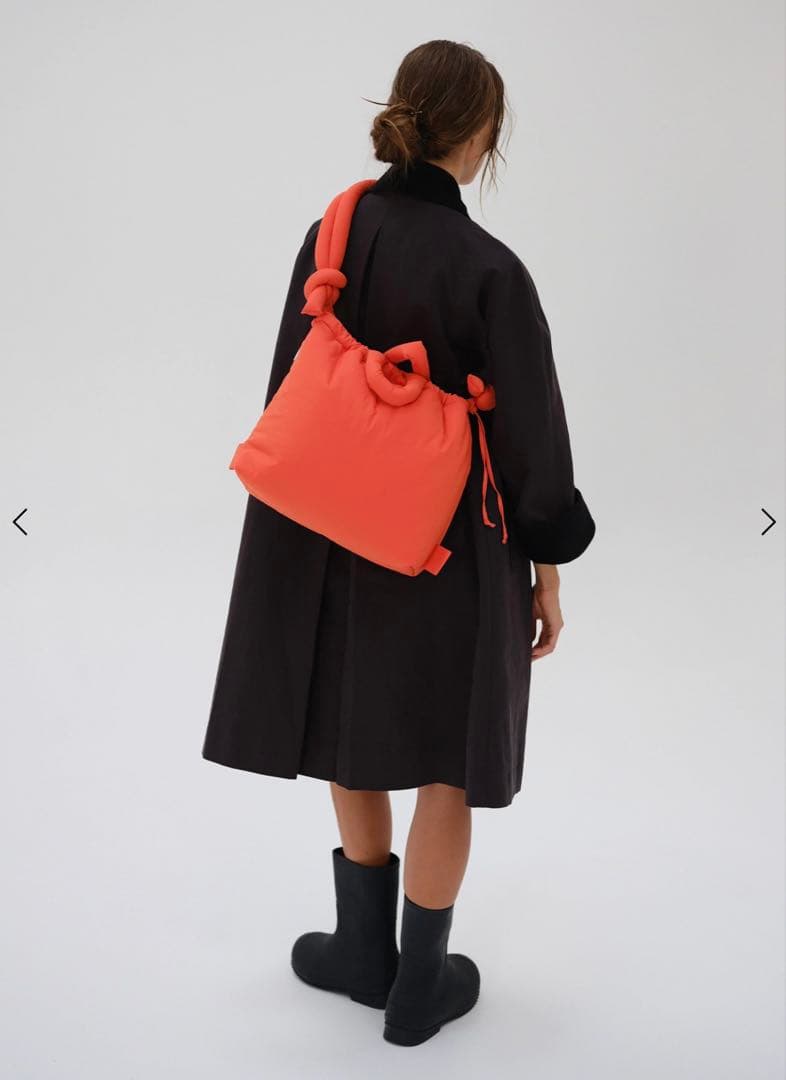 OLEND オレンジ クッションショルダーバッグ