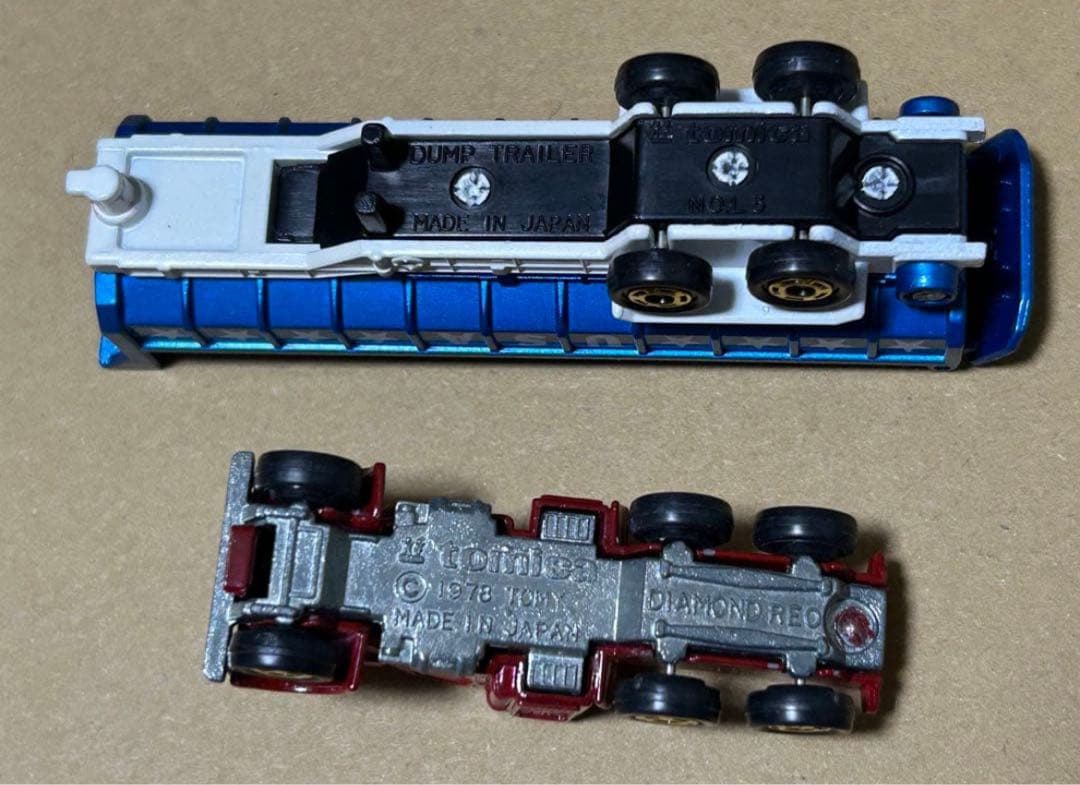 ロングトミカ L3 ダイヤモンドレオ ダンプトレーラー