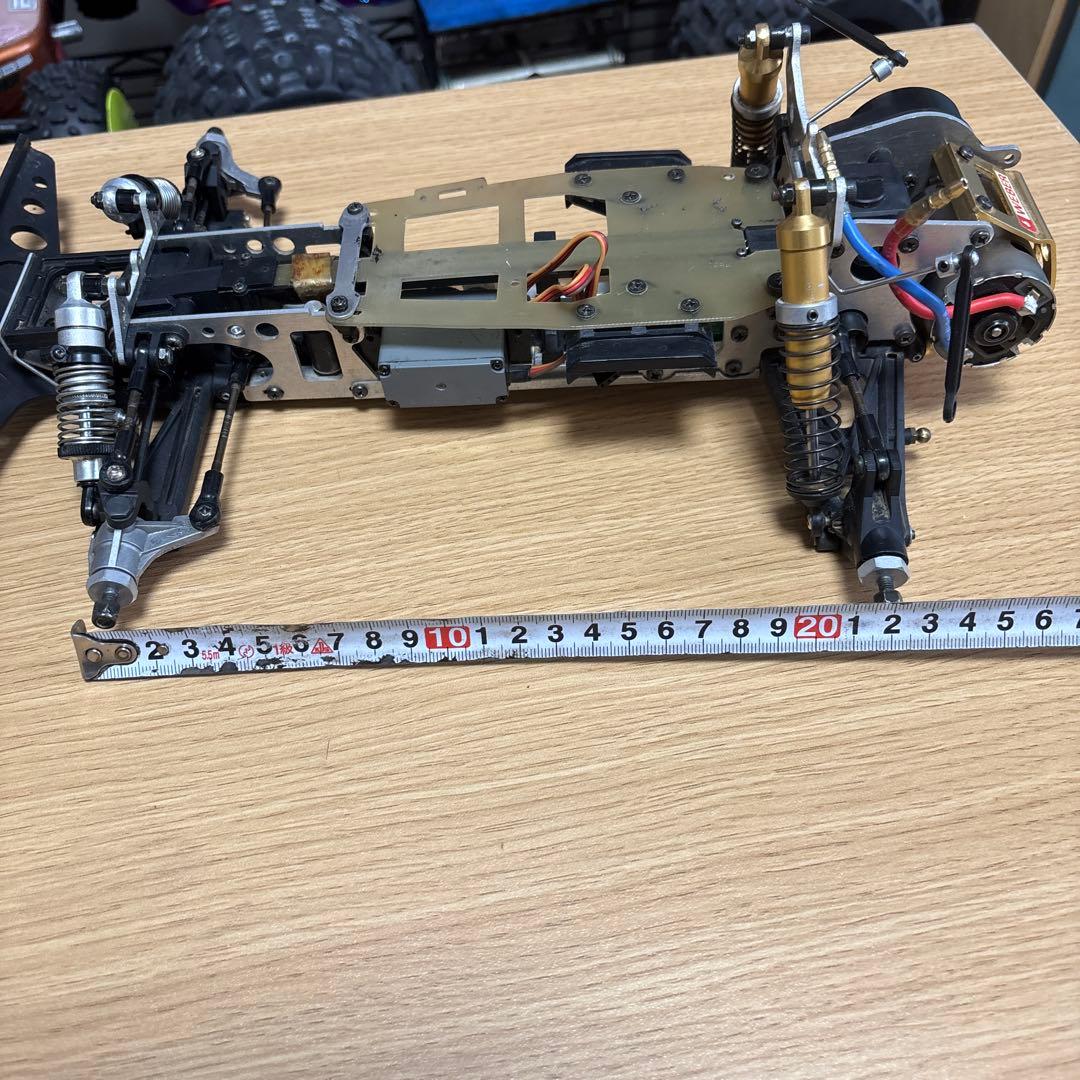 ア*ベ様 京商 ラジコン シャーシ ジャンク当時物 オプティマ？