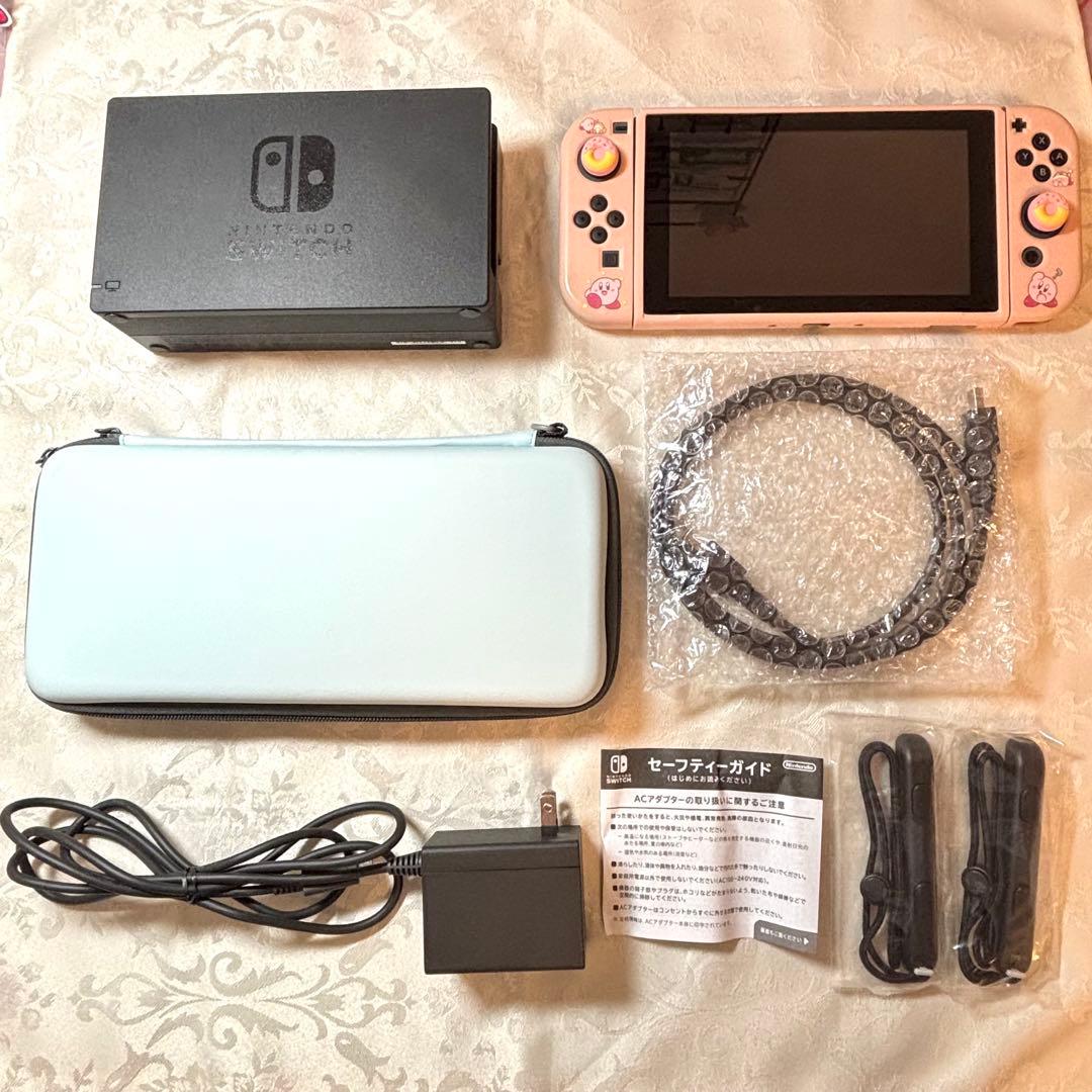 Nintendo Switch 本体 グレー 【カバー ケース SDカード付】