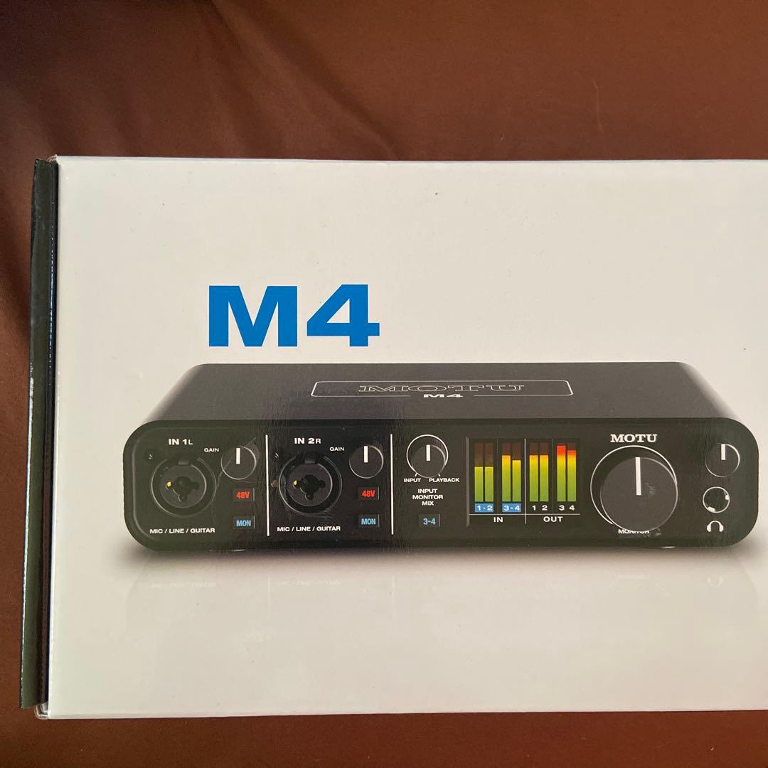 MOTU M4 オーディオインターフェイス - メルカリ