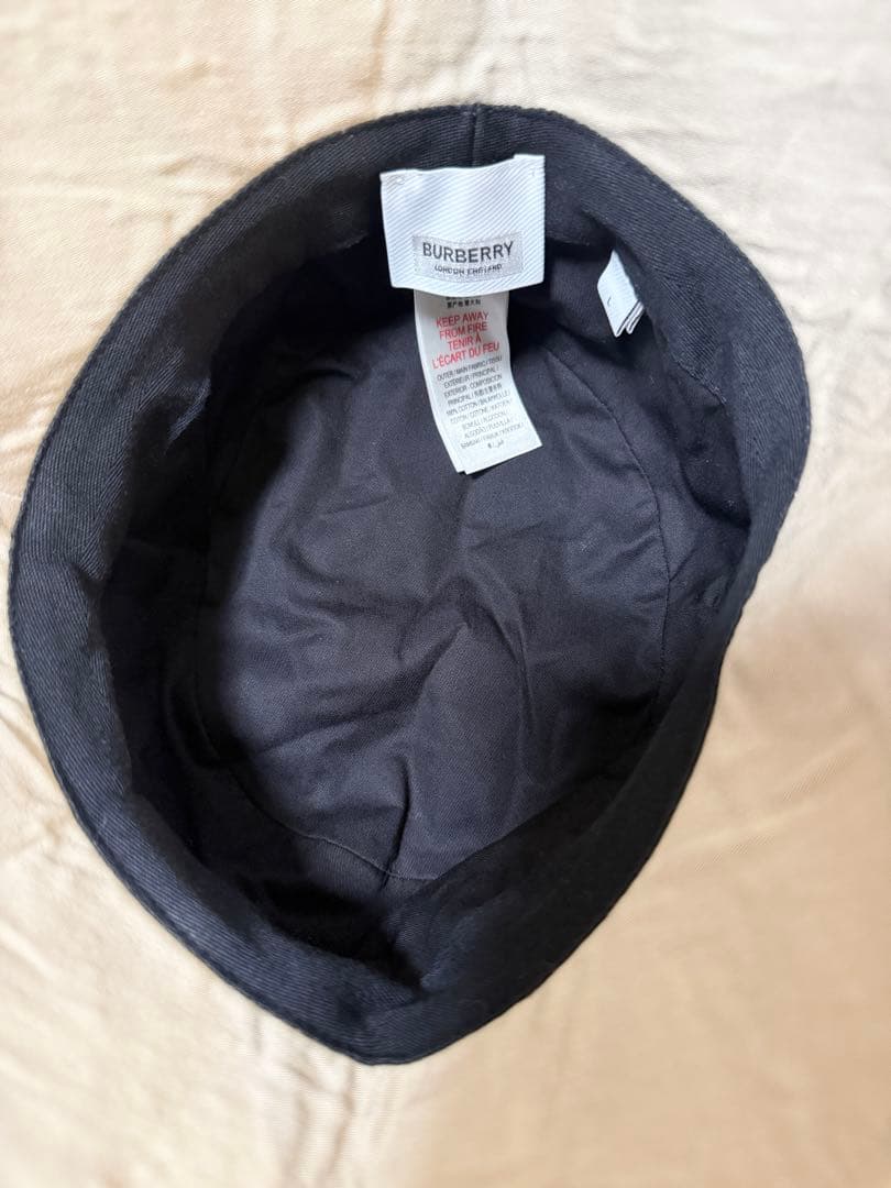 美品 バーバリー バケットハット Kids 54cm Lサイズ 美品 バーバリー