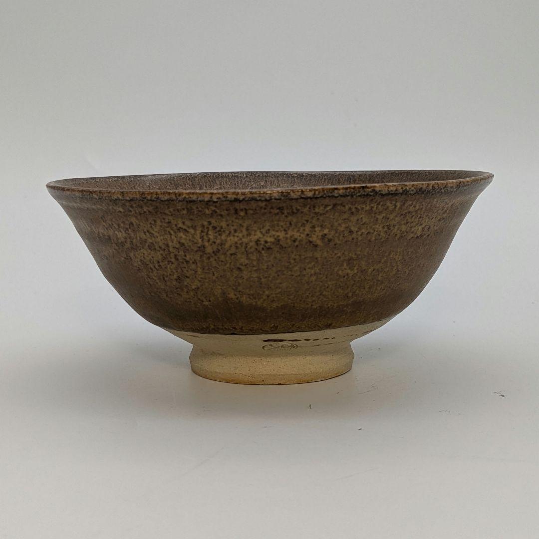 小倉円平 円平焼 金結晶茶盌 共箱共布栞 抹茶碗 抹茶茶碗 茶道具 小倉圓平