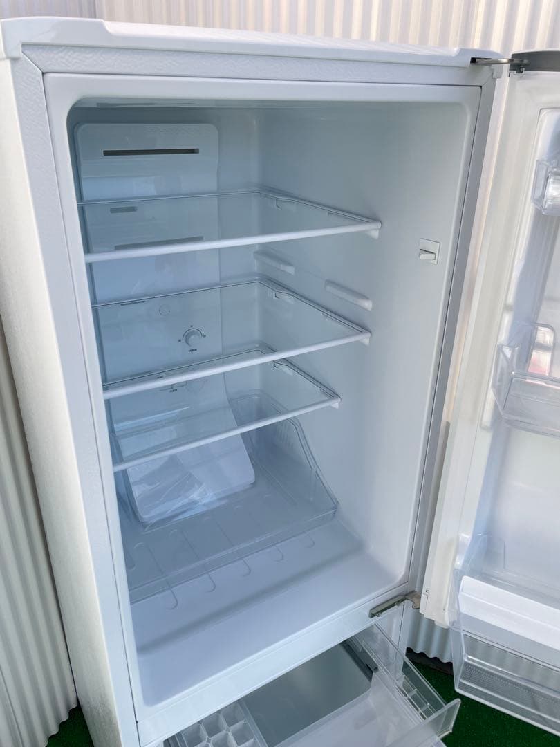 907 ヤマダセレクト おしゃれホワイト2ドア冷蔵庫 156L 一人暮らし 単身