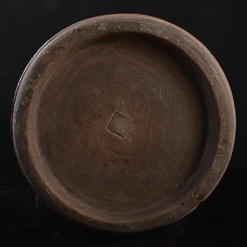 中国 海鼠釉 尊式瓶 在銘 M R5381B