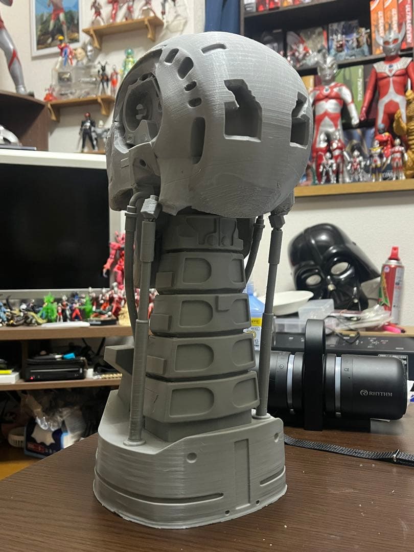 ユキえもん　現状品T-800 エンドスケルトン 等身大サイズヘッド