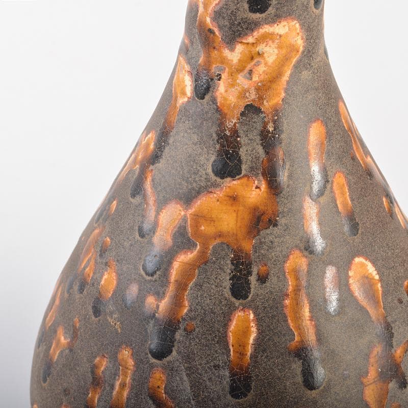 中国 玳玻釉 玉壷春瓶 花瓶 V R6424B - メルカリ