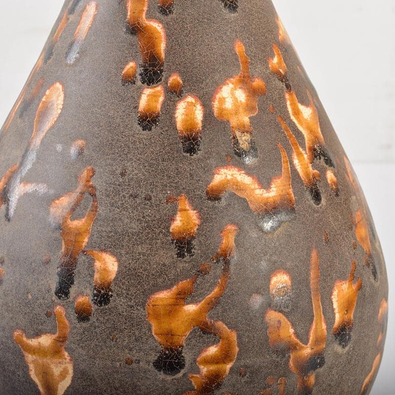 中国 玳玻釉 玉壷春瓶 花瓶 V R6424B