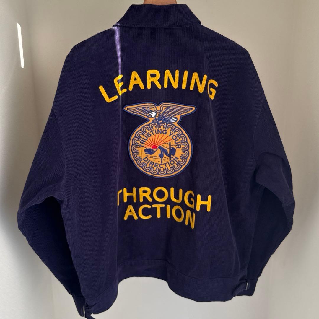 BEAMS HEART \"FFA ジャケット\" 復刻モデル パープルネイビー BEAMS HEART 