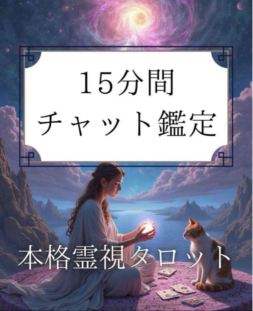 本格霊視タロット 15分間占い放題 チャット鑑定 お悩み相談 - メルカリ