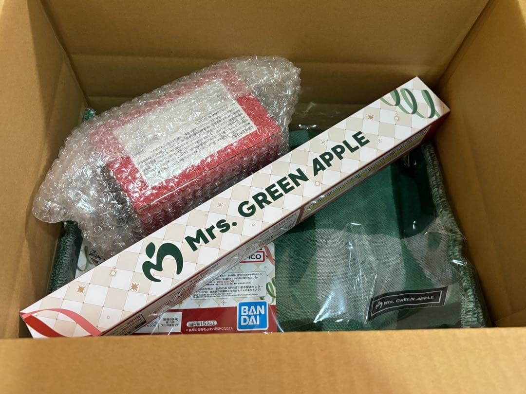 Mrs. GREEN APPLE 一番くじ B賞 C賞 ストール D賞マグカップ
